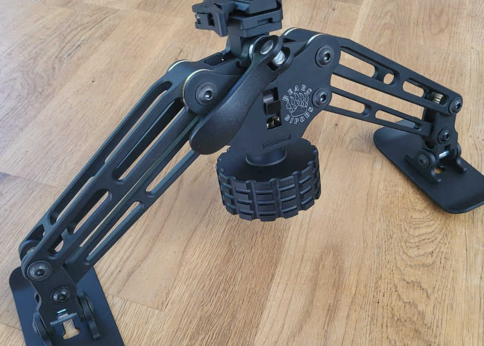 Bears Bipods Standart ohne Erddorn, Upgrade mit Schnellverstellung