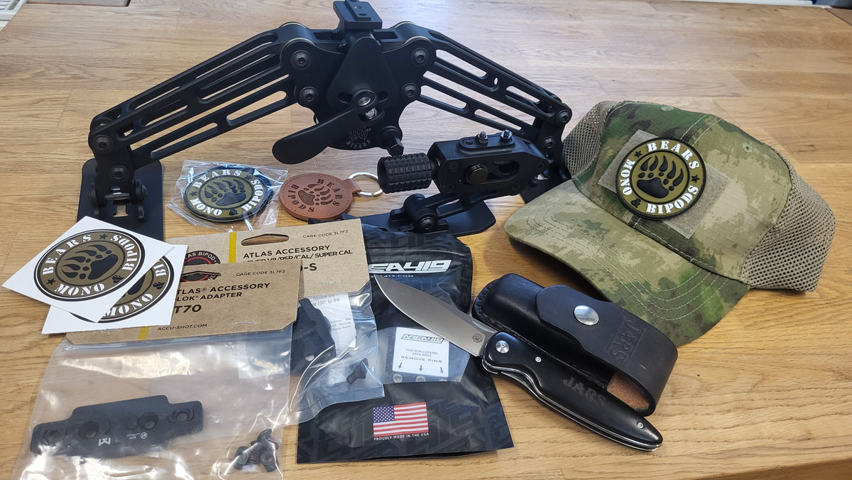 Bears Bipod Gear im Set