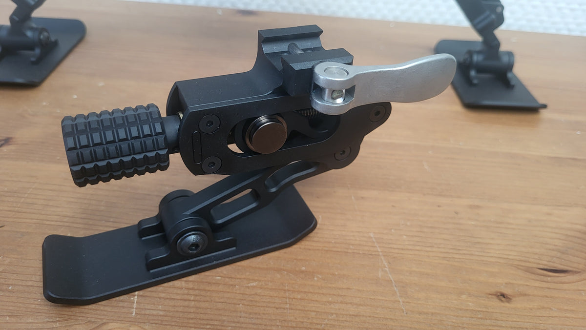 Monopod Picatinny QD Edelstahlexenter